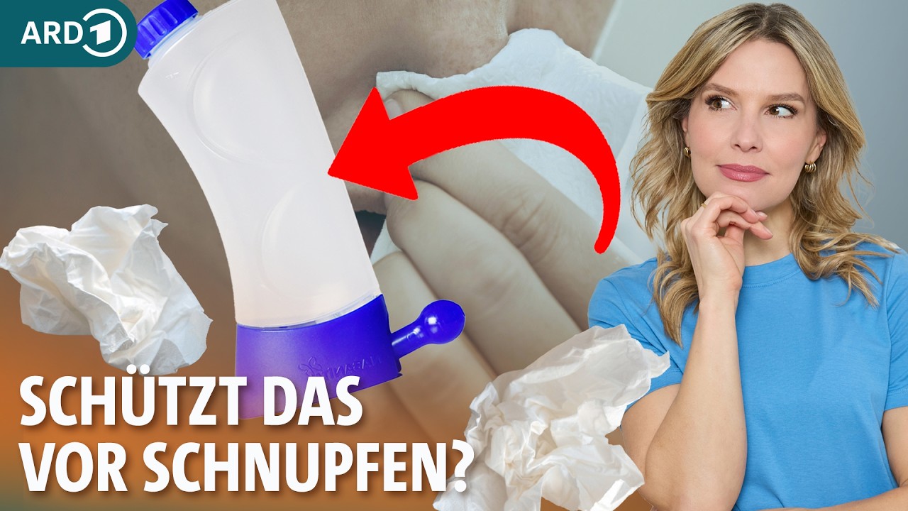 Erkältung: Das kannst du tun, damit du morgen keinen Schnupfen hast | Dr. Julia Fischer | ARD Gesund