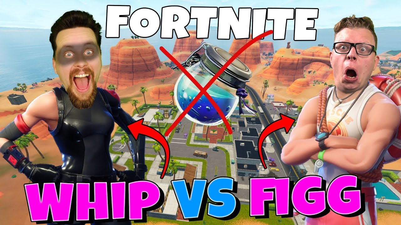figgehn VS Whippit - INGEN SKÖLD CHALLENGE i Fortnite *Playground*