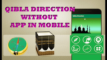 How to Find Qibla Direction from your Smart Phone without any APP - Any Phone - Android - Apple