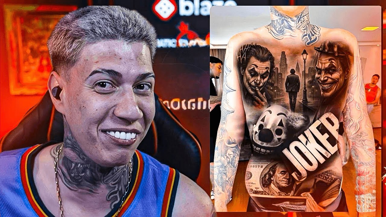 YURI22 MOSTRA PROJETO DA SUA TATUAGEM! *TATUAGEM MAIS CARA* 