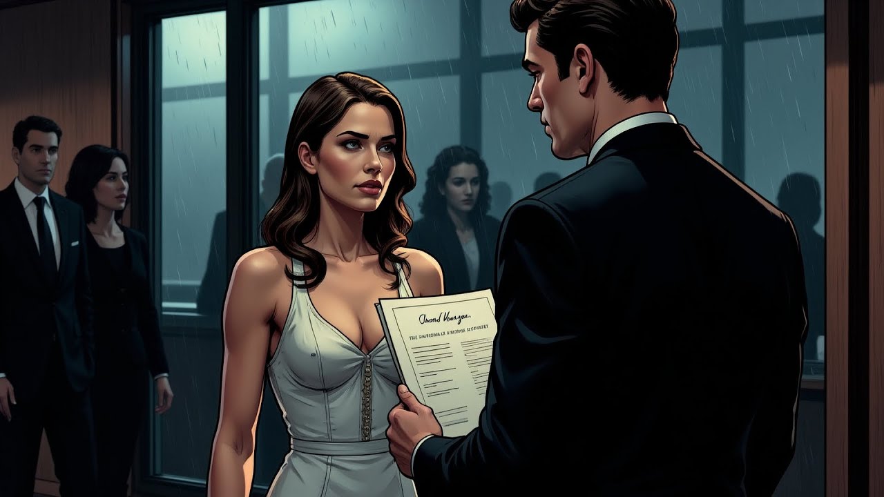 El día del divorcio, ella recuperó la memoria y dijo: Gracias. La misión está cumplida...