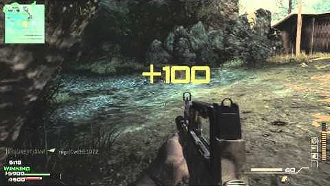 COD MW3 - Stealth Bomber 5x kill feed