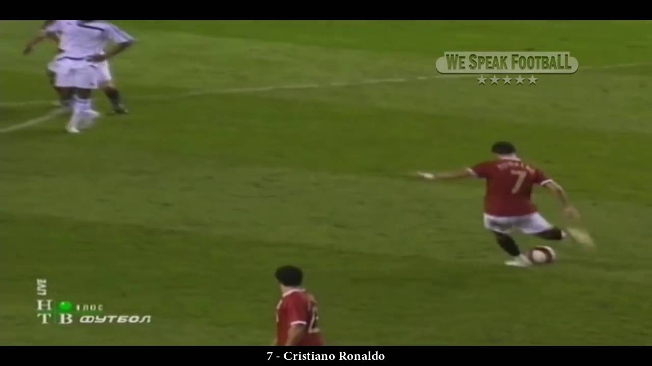 Top 15 Curved Free Kicks YouTube