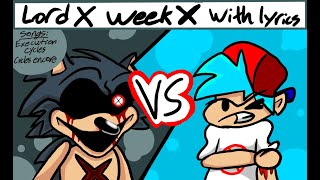 Fnf Lyrics. Vs Lord X Execution, Cycles, Cycles Encore With Lyrics.