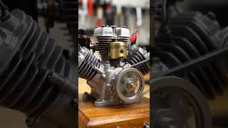 World's Smallest BMW V-Twin Engine Testing! 🧠⚙️ #diy #shorts #engineering #engine