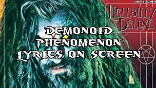 Demonoid Phenomenon - Rob zombie lyrics