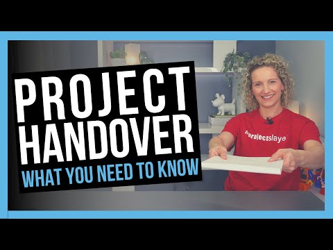 Project Handover Process [OVER TO YOU!]