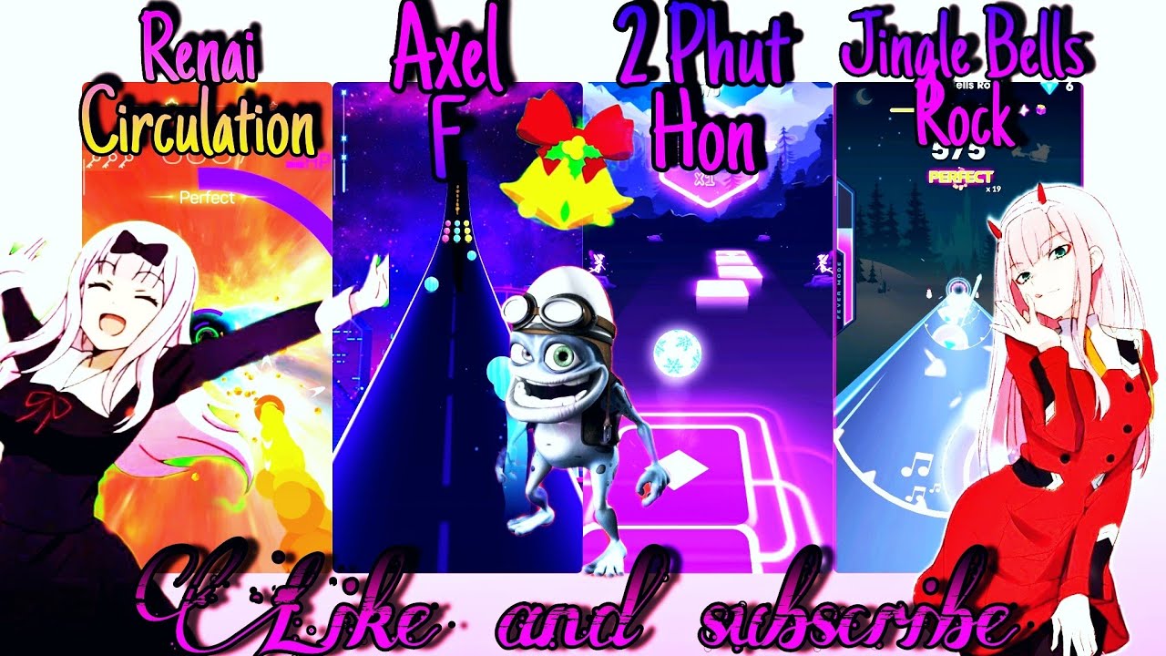 Smash colours vs Dancing Road vs Tiles Hop vs Beat Roller - Music Games | A1 Music Gamer |