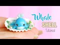 Kawaii Whale Shell │ Polymer Clay Tutorial