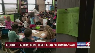 Adjunct teachers being hired at 'alarming rate'