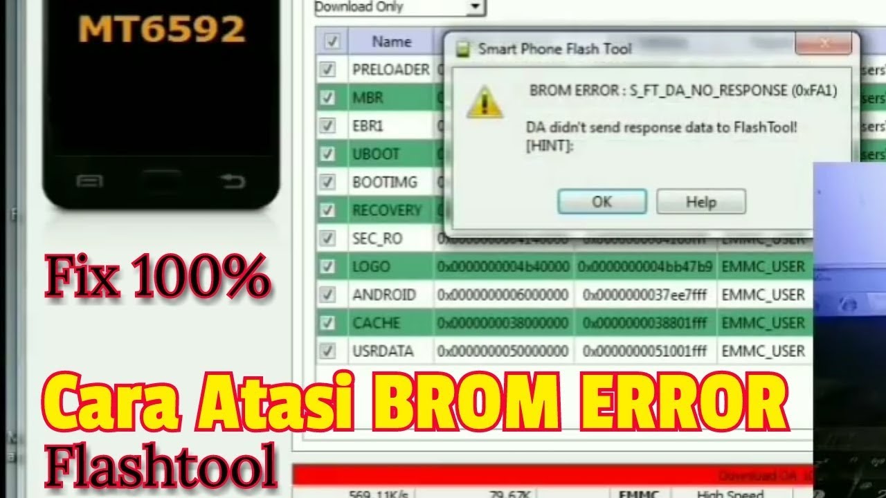 Brom cmd fail