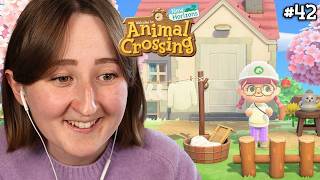 Decorating my villager's houses! | Animal Crossing #42