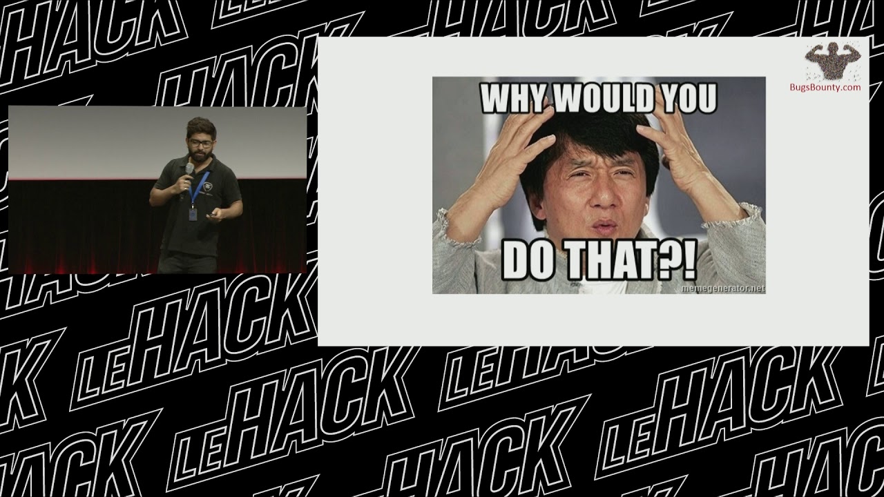 Hacking 50 millions users using 123456 - Himanshu Shamra & Aman Sachdev - leHACK 2019