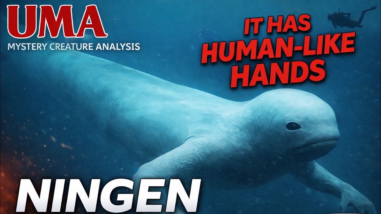 30-Meter-Tall Humanoid Giant “Ningen” Spotted in the Deep Antarctic Sea