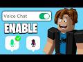 How To Get Voice Chat On Roblox 2026