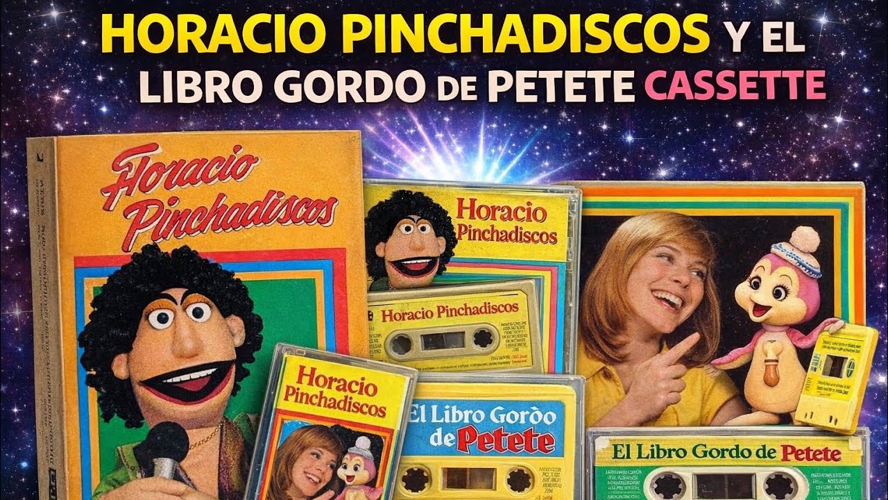 HORACIO PINCHADISCOS Y EL LIBRO GORDO DE PETETE,,COLECCIÓN OYE MIRA,MI COLECCIÓN DE DISCOS 💋 ❤️ 