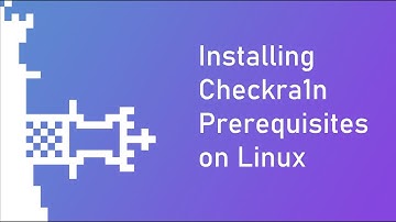 Installing Prerequisites for Checkra1n Linux