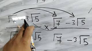 رياضيات الثالث متوسط بسط الجمل العددية باستعمال تنسيب المقام :تمرين (17)ص(8)