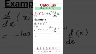 How to find the derivative of f(x) using power power | by Bilal Arshad #stem #calculus #derivatives