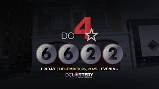 DC LOTTERY Evening 12/26/2025