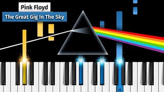 Video thumbnail of "Pink Floyd - The Great Gig In The Sky - Piano Tutorial"