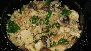 Orzo pasta w/ Chicken and mushroom 🍄