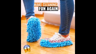 Lazy Mop Slippers - The New Lazy Way To Clean Hardwood Floors