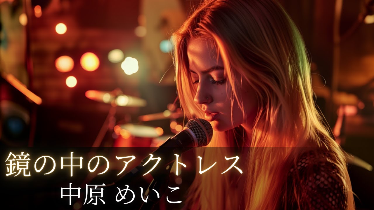 鏡の中のアクトレス【中原めいこ】海外女性シンガーのハードロックアレンジ｜AI cover