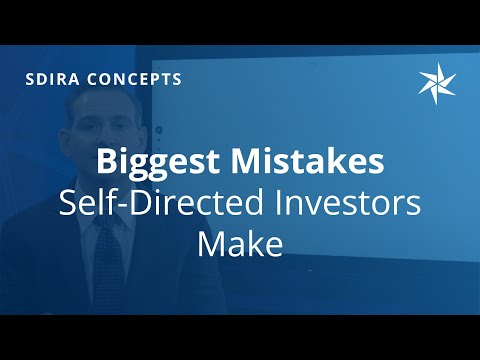 3 Biggest Mistakes Self-Directed Investors Make