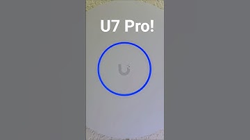 The latest addition to my network setup - unifi u7 Pro Access point!