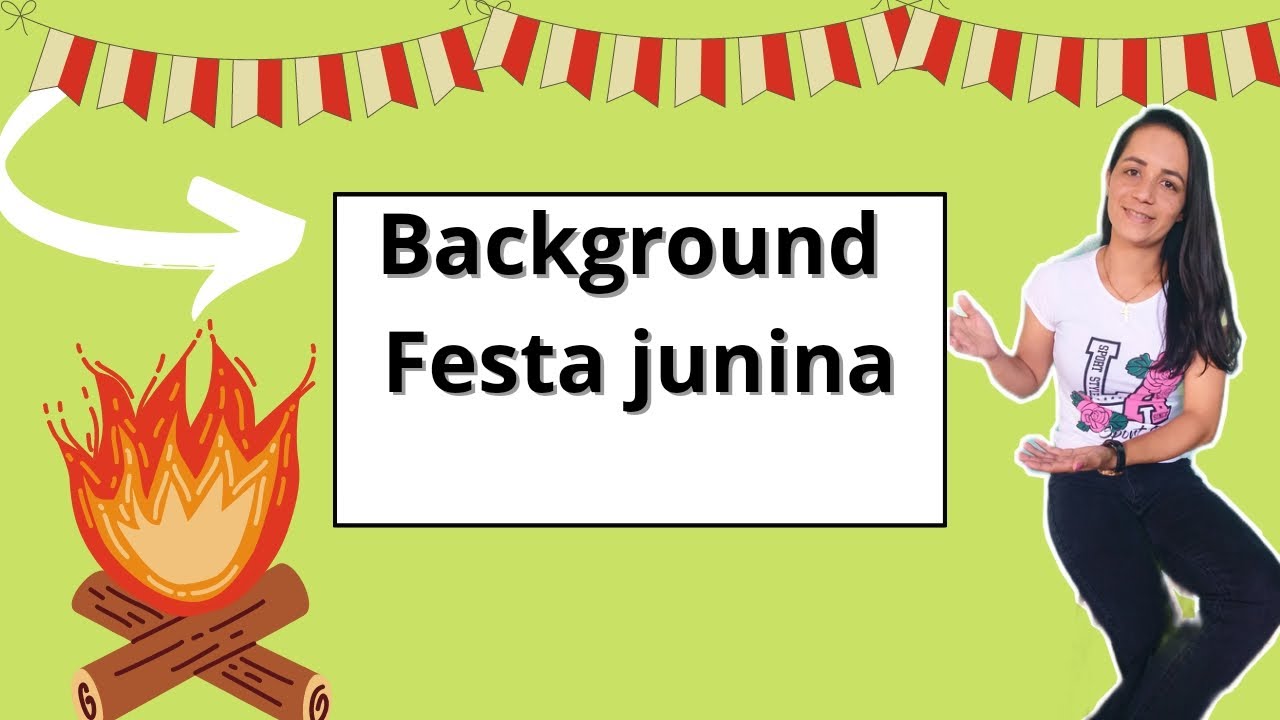 Background festa junina.