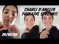 Charli D’amelio full TikTok live stream 29/05/20