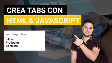 [2022] NAVEGACION CON TABS HTML - MENOS DE 10 MINUTOS | PESTAÑAS DE HTML
