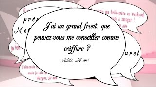 comment se coiffer grand front