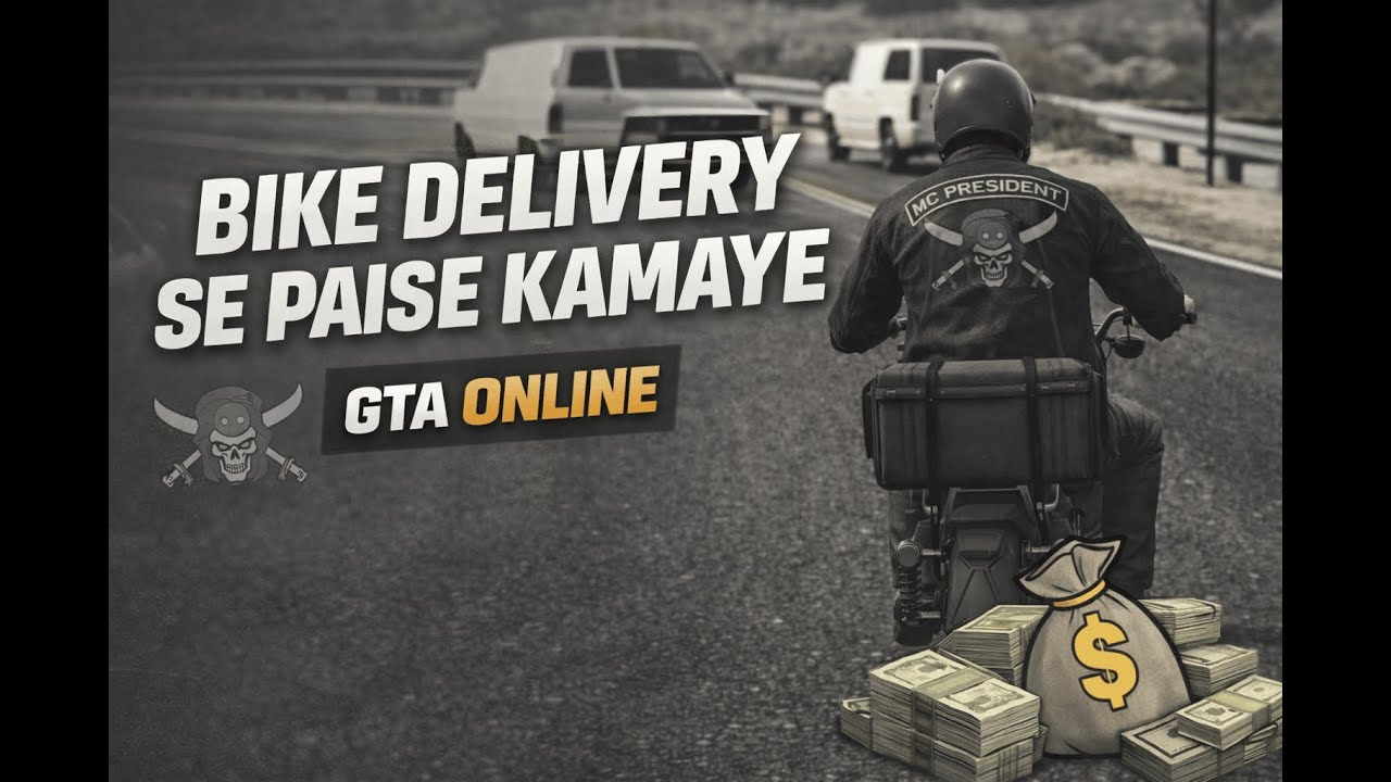 MC Club Bike Delivery Se Paise Kaise Kamaye 💰 | GTA Online Beginner Guide