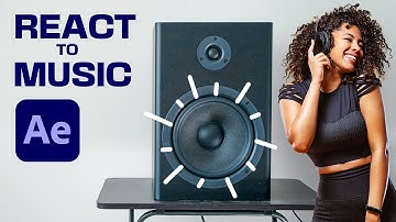 How to Make Anything React to Music & Audio - Adobe After Effects Tutorial