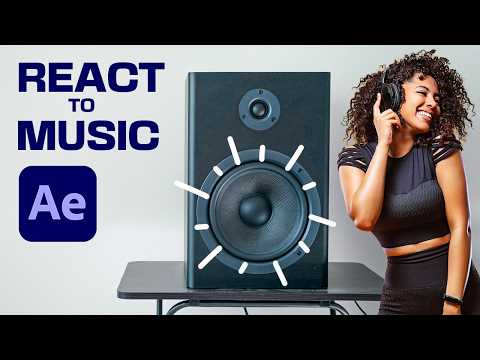 How to Make Anything React to Music & Audio - Adobe After Effects Tutorial