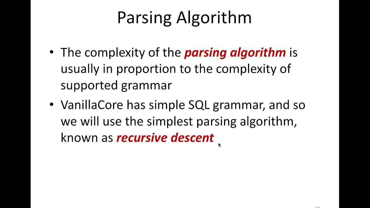 Parser sql data youtube
