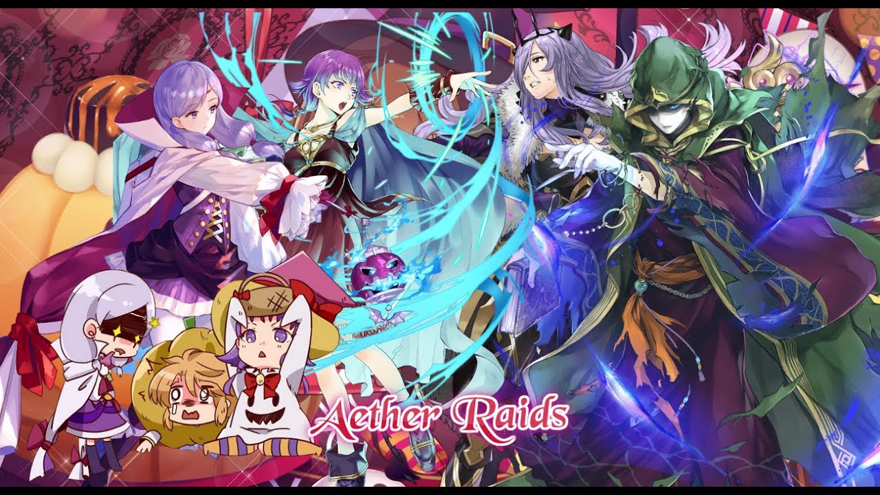 Lute&Ilyana fire emblem heroes defense Aether Raids ep 6 YouTube