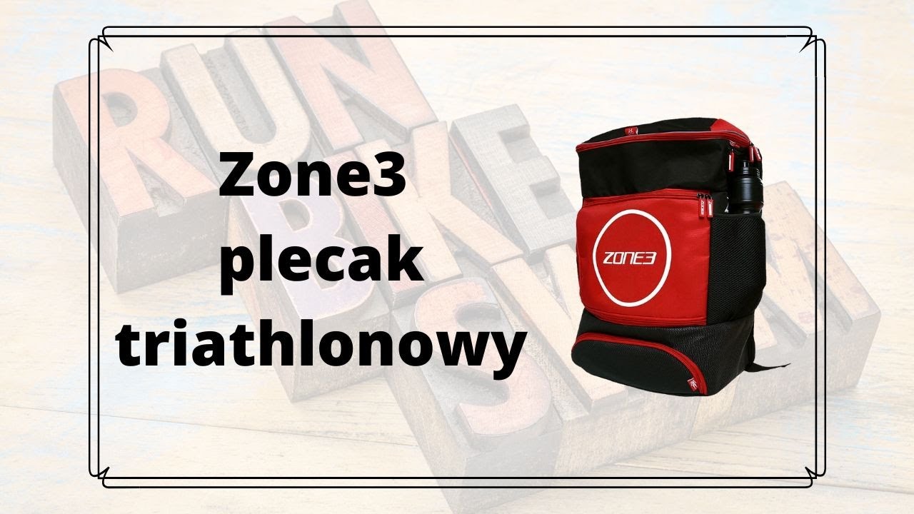 Plecak triathlonowy Zone3 - omówienie produktu