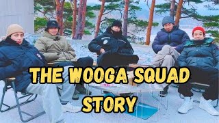 BTS V and his Wooga Squad #parkseojoon #kimtaehyung #choiwooshik #parkhyungsik #peakboy #btsv