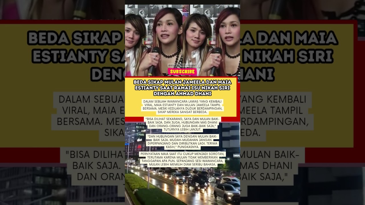 💥 2 Sikap Berbeda‼️ Mulan Jameela VS Maia Estianty Soal Isu Nikah Siri bareng Ahmad Dhani 😱