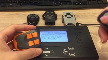 Copy 4 brands(with different frequencies) by RMC-255CHML(V2.2)