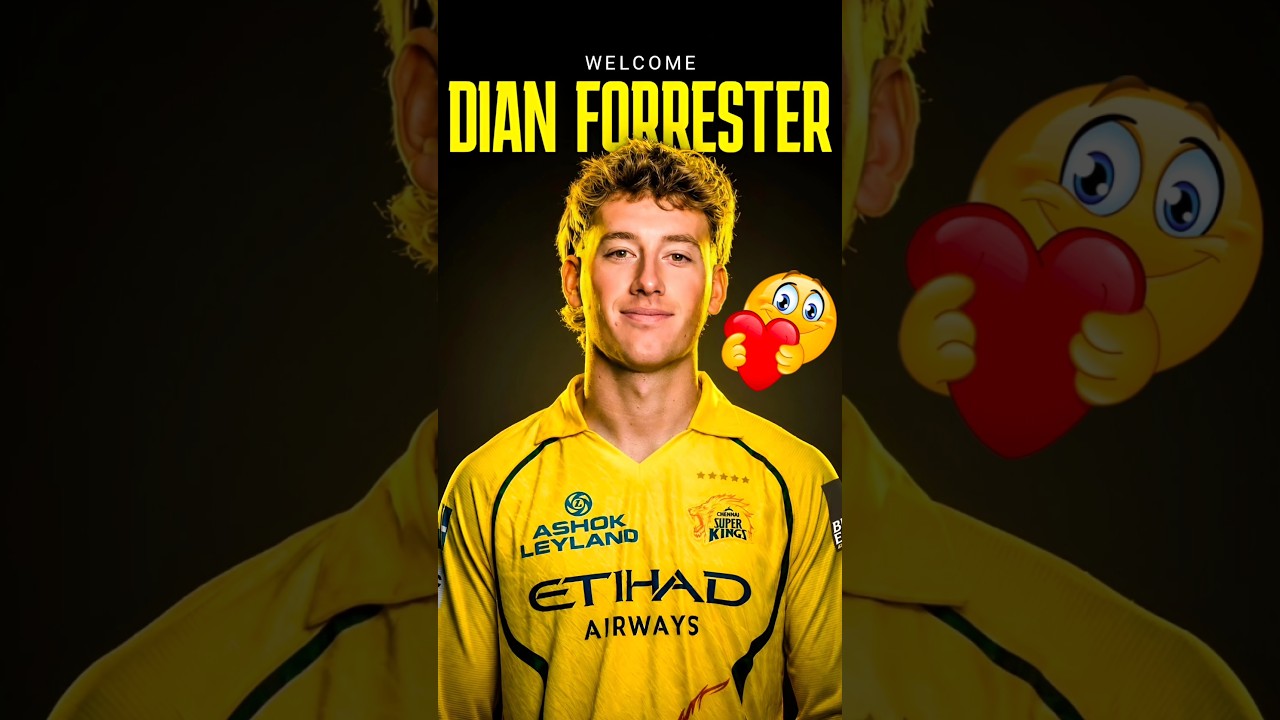 Jamie Overton New Replacement Player🤩🎉💛 #youtubeshorts #cskupdates