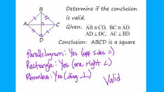 6.5 Conditions for Special Parallelograms