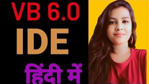 Visual Basic 6.0 projects windows || project window  components