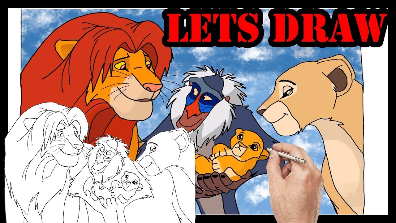 Download Lion King 2 Coloring Books For Kids Learn Art Drawing For Kids Disney Youtube