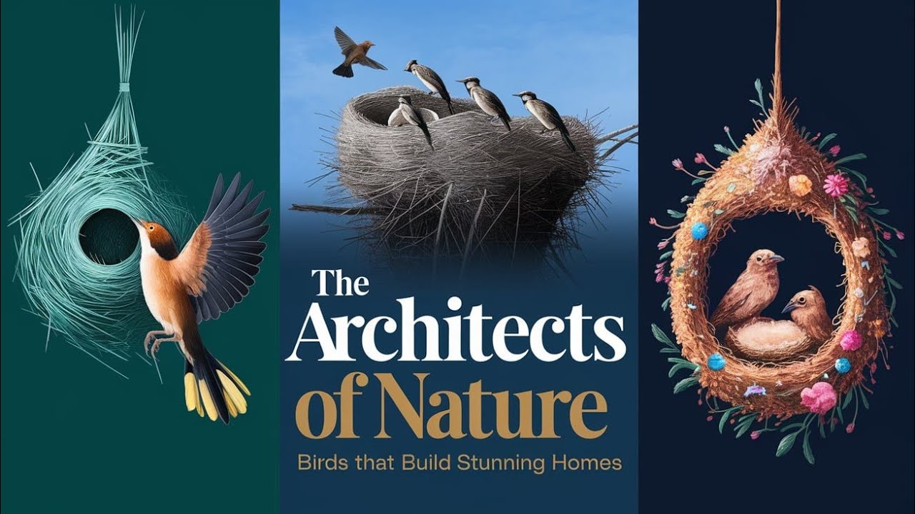 The Architects of Nature:Birds That Build Stunning Homes