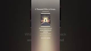 A Thousand Miles to Ground Zero