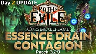 Essence Drain Contagion is RAMPING hard - DAY 2 UPDATE - MAGEBLOOD ALREADY!